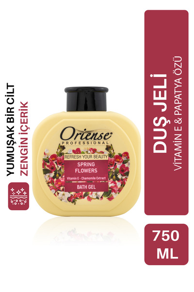 ORİENSE ORIENSE 750ml Duş Jeli Bahar Çiçekleri