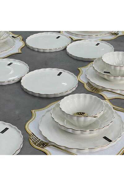 ROY KING Royking Twist Gold 24 Parça Yemek Takımı HRN 017