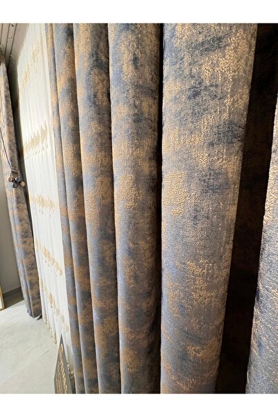 NİVEMESHOME İSTANBUL V-5502 1/3 SIK PİLELİ FON PERDE APM