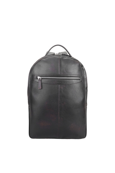 Desa Barnaby Brown Leather Backpack