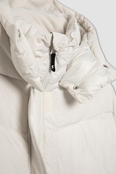 DeFacto Women's Coat A1553Ax Stone