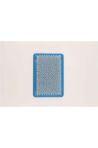 Skc 8 cm Blue Felt Brush