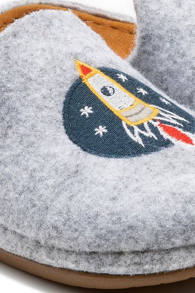 Twigy Παντόφλες Παιδικού Σπιτιού Grey Rocket - 30/35