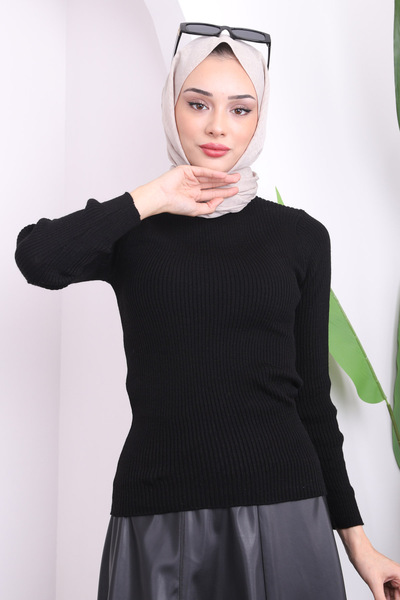 İmajButik Tricotaje negre Badi