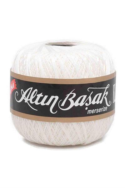 Altınbaşak Cream Colored Classic Lace Yarn - No:60