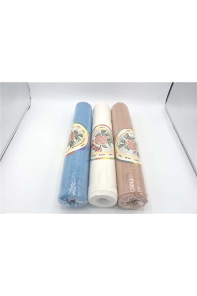 Gül Kanaviçe - 10 mt Mavi