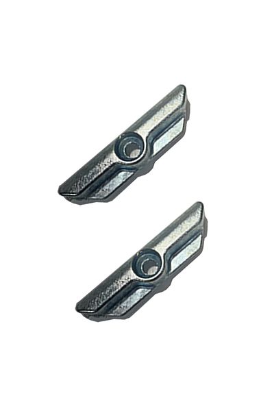 Keneth Tools 2 Pcs Pimapen Pvc Window and Door Lock Spanish Striker (Single Hole Standard Model)
