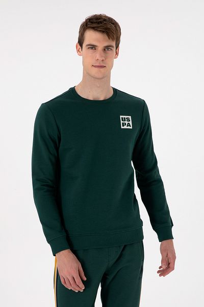 U.S. Polo Assn. Men's Dark Green Sweatshirt 50293456 -Vr079