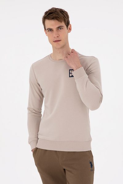 U.S. Polo Assn. Men's Stone Sweatshirt 50293456 -Vr049