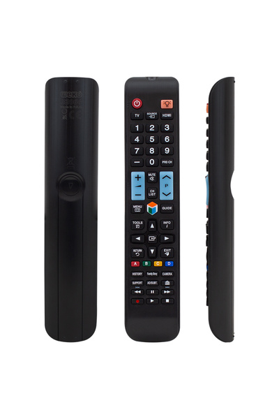 Samsung UE40F6470 Source Tuşlu Lcd-Led Tv Kumanda RM-D1078+1