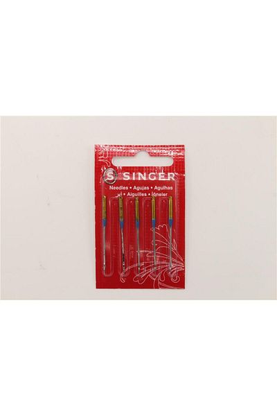 SİNGER Singer Jarse 2045-14 Model No Sewing Needle - 1 Card Nickel