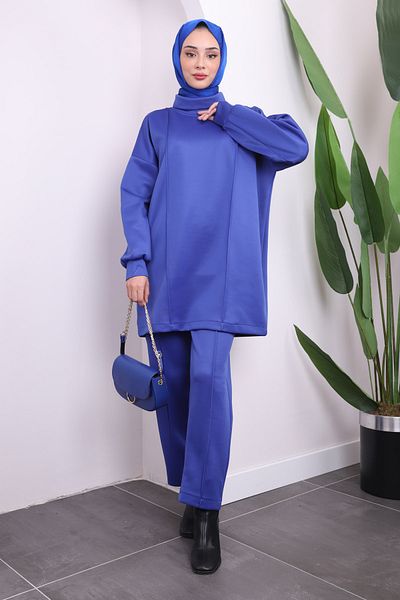 İmajButik Saks Blue μπροστινό γρασίδι χιτώνα παντελόνι κατάδυσης