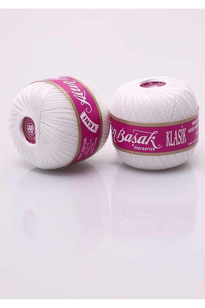 Altınbaşak White Classic Lace Yarn - No:40