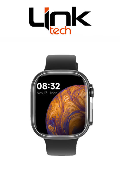 Linktech S92 Premium LT Watch 45mm Amoled IP67 Suya Dayanıklı Akıllı Saat