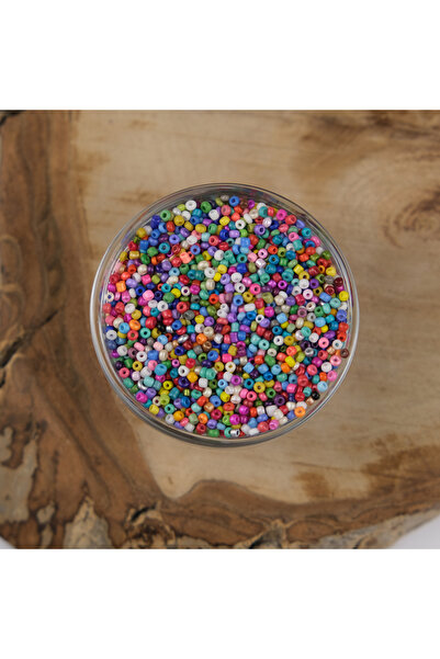 Prestij Boncuk حبات رمل ABC 2 مم - 500 جرام 12/0 مزيج