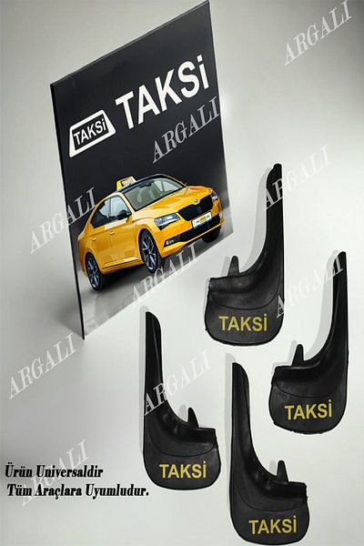 ARGALI 4 Mudguard and Dust Cover Set - Taxi