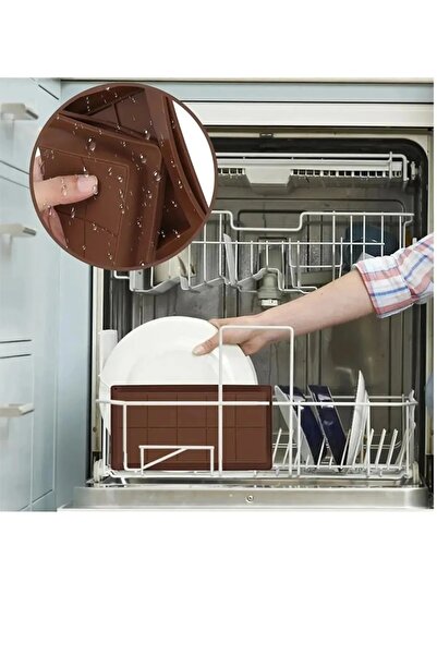 ARISPA Dubai Çikolatası Kalıbı Silikon Çikolata Kalıbı  Bpa Free Silikon 18*1...
