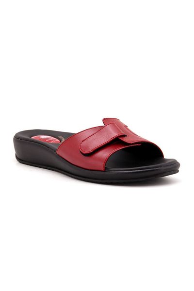 Ceyo 9200-12 Model Red Slippers