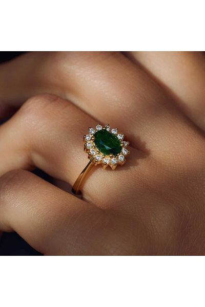 Parte di Me Mia Colore Damen Ring 585 Vergoldung Pdm33060