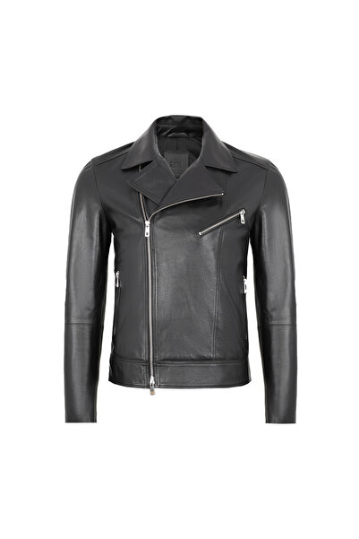 Desa Matthew Black Men's Leather Jacket