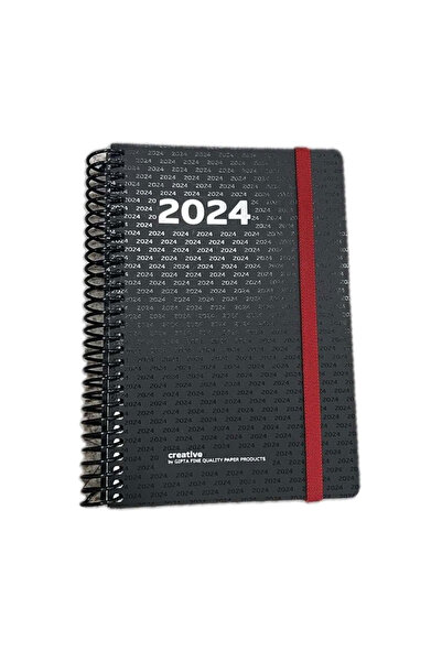 Gıpta Creative-d 2024 Agendă zilnică spiralată 17x24