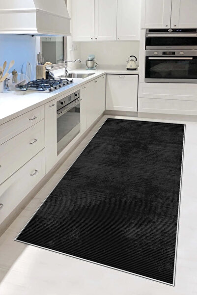 df home Mutfak Halısı Geometrik İskandinav Toz Tutmaz Dijital Baskı Yıkanabilir Kaymaz Taban  8084