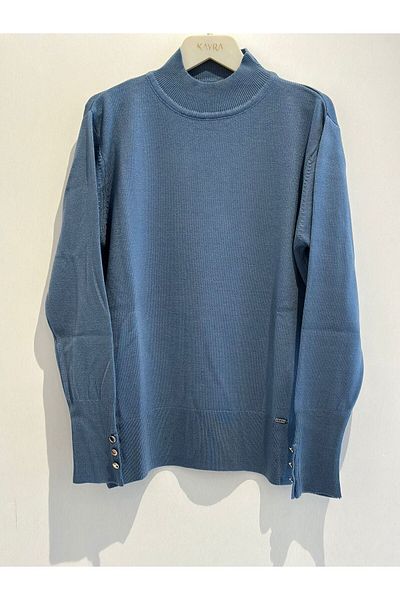 Kayra Μπλούζα Indigo Basic T-Shirt