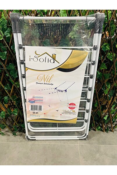 Sofia ÇAMAŞIR ASKILIĞI ÇAMAŞIR KURUTMALIĞI MANDAL SEPETLİ MANDAL HEDİYELİ