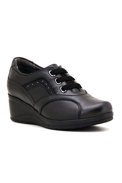 Forelli Defne 57602 Pantofi Anatomical pentru damă - Negru