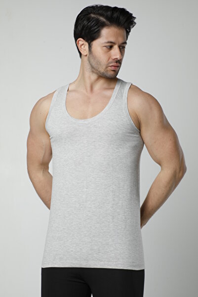 MODA Men's Ribana 100% Cotton White Strap Tank Top & Comfortable Texture St4R...