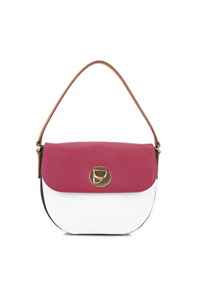 Desa Afsooz Bordo Kadın Deri Omuz Çantası