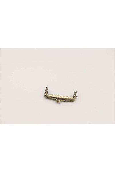 Gül مشبك حقيبة برونزي مربع مقاس 8 سم