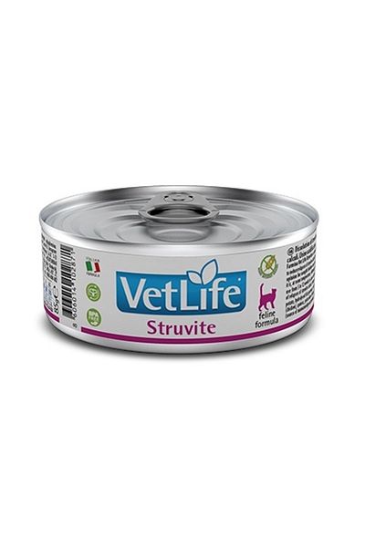 Farmina Vet Life Natural Diet Cat Struvite Wet Food, 85g-Pack of 12