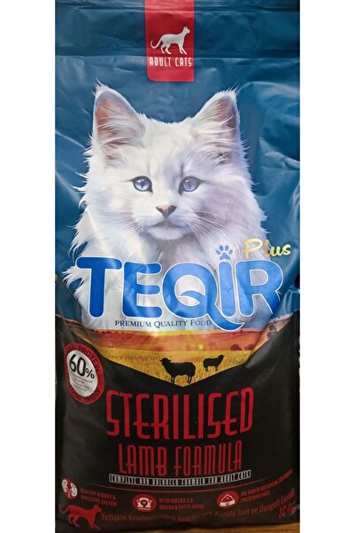 LaVital TEQİR PLUS YETİŞKİN KISIRLAŞTIRILMIŞ KUZU ETLİ KURU KEDİ MAMASI 10 KG