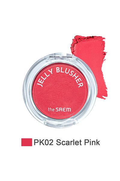 THE SAEM Jelly Blusher - Gel Blush - Pk02 Scarlet Pink (Vionine)