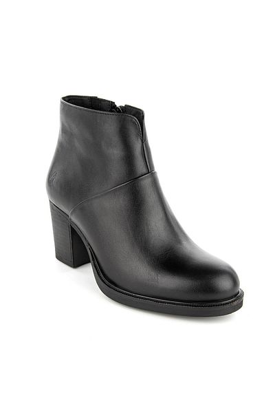 Hush Puppies Leather Black Women's Boots 725034-001