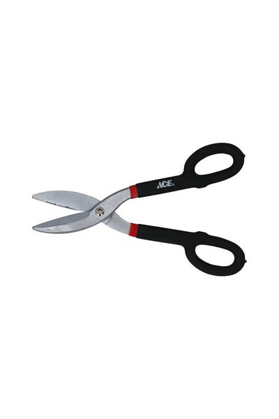 ACE Ergonomic Vinyl Grip Handle Durable Tin Snips 12inch 82-152