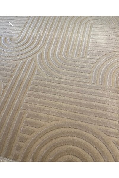 KARAR HALI Bohem sade bej kalın halı yolluk