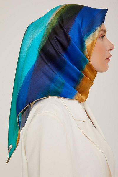 Armine Nostalgia Series Twill Silk Scarf 8826-04Nt