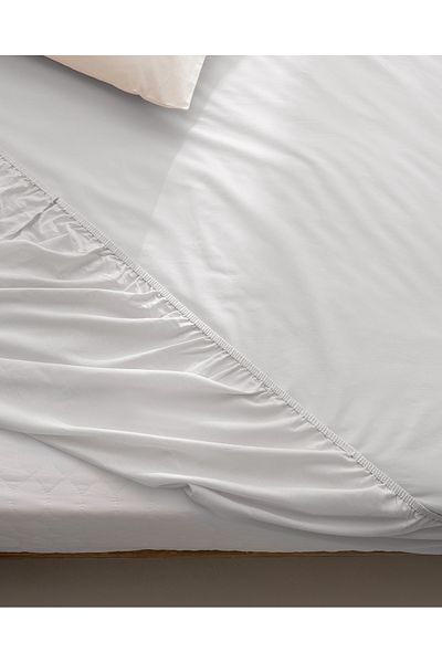 Madame Coco Manon King Size %100 Pamuk Ranforce Lastikli Çarşaf - Gri