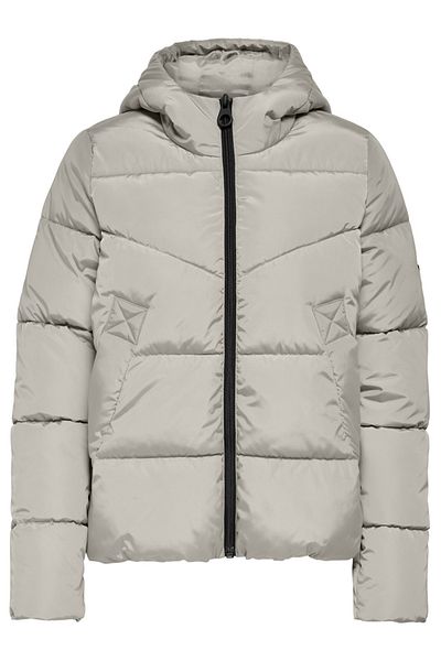 ONLY Onlnewamanda Women's Gray Casual Coat - 15300257 -Pumice-Stone