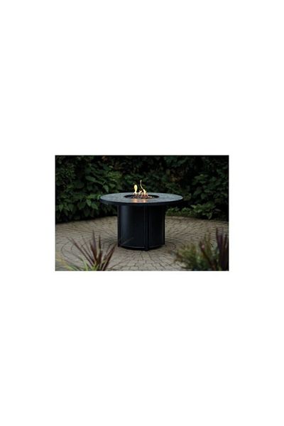 Bali Round Steel Propane Gas Outdoor Fire Pit