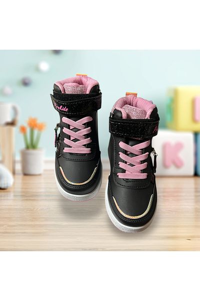 Lion HELLO KITTY ΜΠΟΤΕΣ ΜΕ ΚΟΡΔΟΝΙΑ ΚΑΙ ΤΟΥΡΜΠΛΕ ΕΣΩΤΕΡΙΚΑ