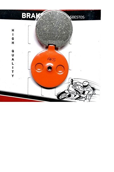 MOTORX Rks Winner 200 / Kuba Black Cat Cg 150/175 Uyumlu Motosiklet Disk Balata Ön Turuncu