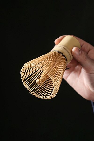 Weather Forecast Matcha Bamboo Tea - Stirrer Brush and Spoon Whisk Cin552