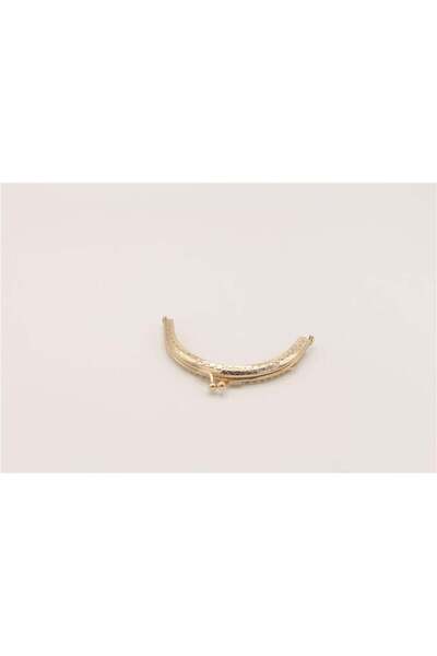 Gül Çanta Klips Oval - 10 cm Altın