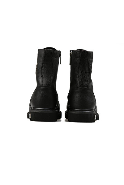 Harley Davidson Siyah Erkek Botu 025M100553-Black-Derı