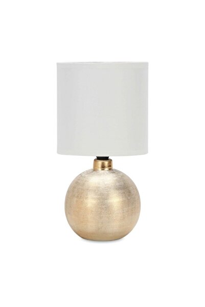 micasa مصباح طاولة من السيراميك والقماش