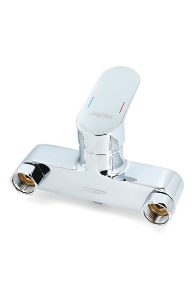 Müller Polo Elegant Design Wall Mount Shower Mixer Chrome