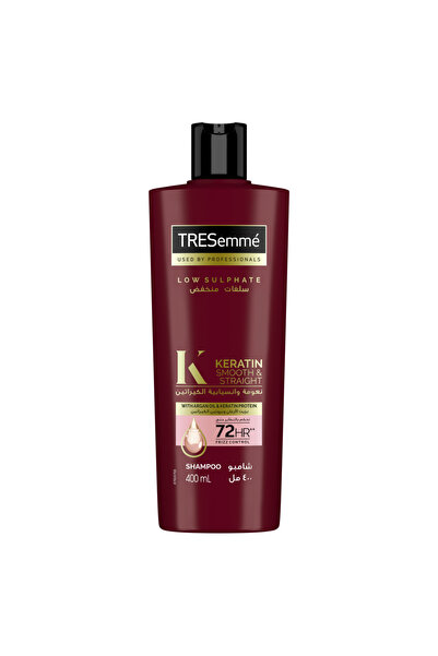 TRESemmé Keratin Smooth Anti-Frizz Argan Oil Hair Shampoo Bottle (400ml)